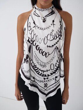 Gimaguas Jewel Halter Top